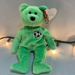 Kicks beanie baby
